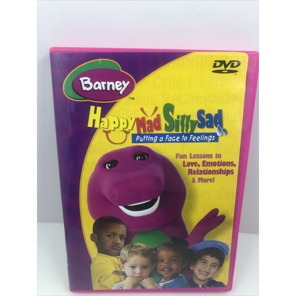 *Barney & Friends: Happy, Mad, Silly, Sad- Putting a Face to Feelings (DVD)